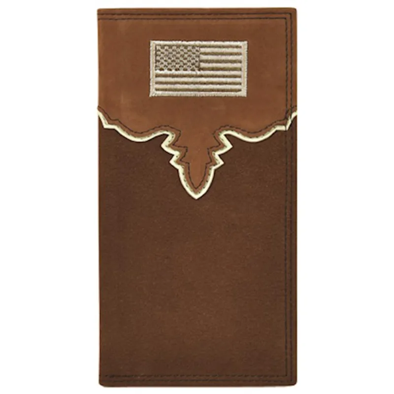 Justin USA Flag Rodeo Wallet made by Justin Boots