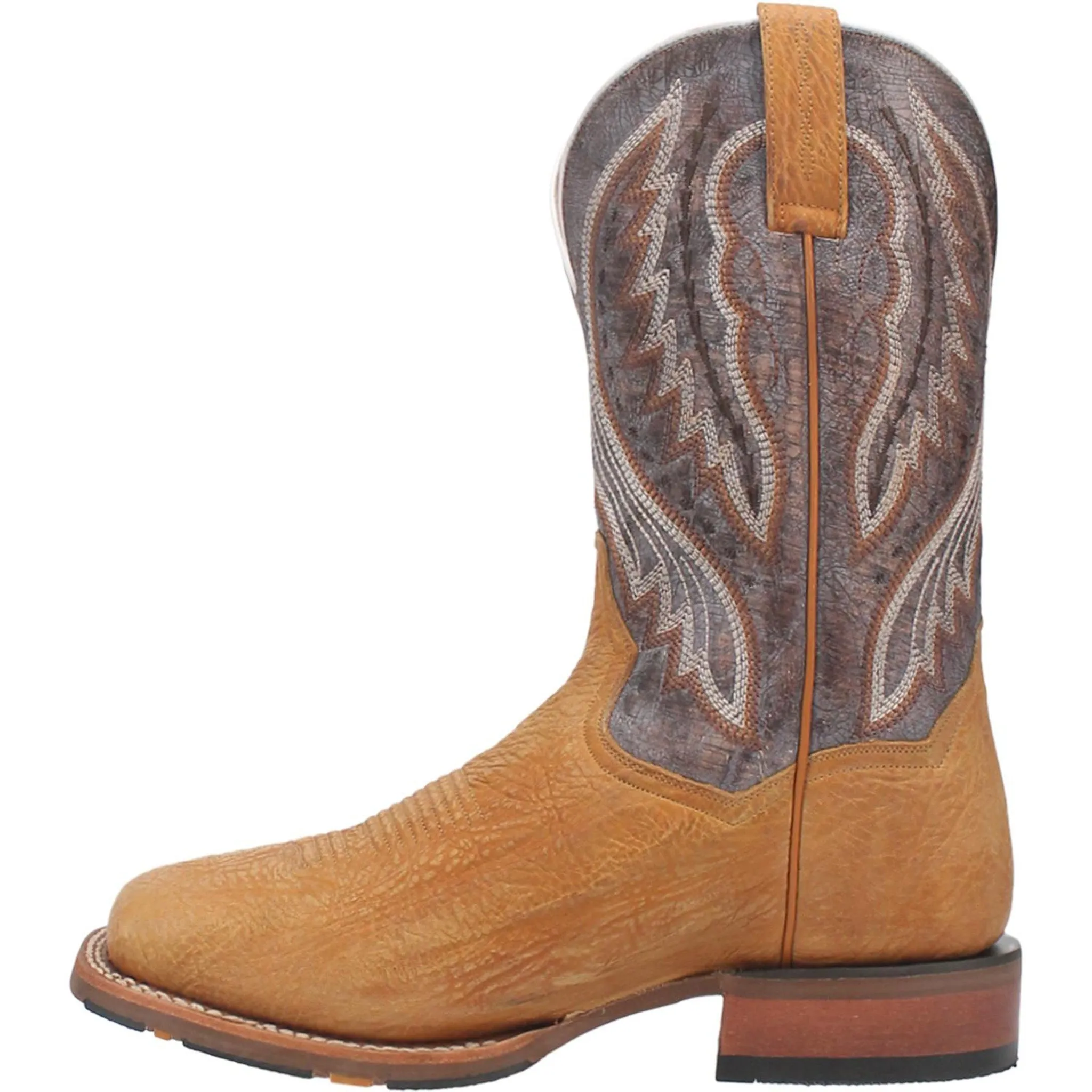 Dan Post Men's Dugan Camel Bison Square Toe Boots sold by Western Edge product image thumbnail 2