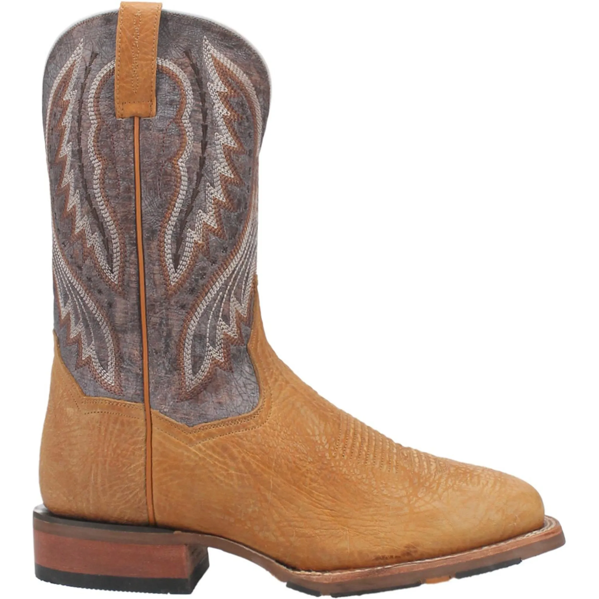 Dan Post Men's Dugan Camel Bison Square Toe Boots sold by Western Edge product image thumbnail 3