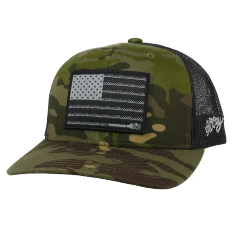 Hooey Camo Liberty Roper made by Western Edge