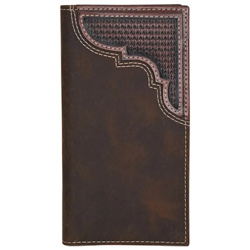 Justin Men's Embossed Rodeo Wallet made by Justin Boots
