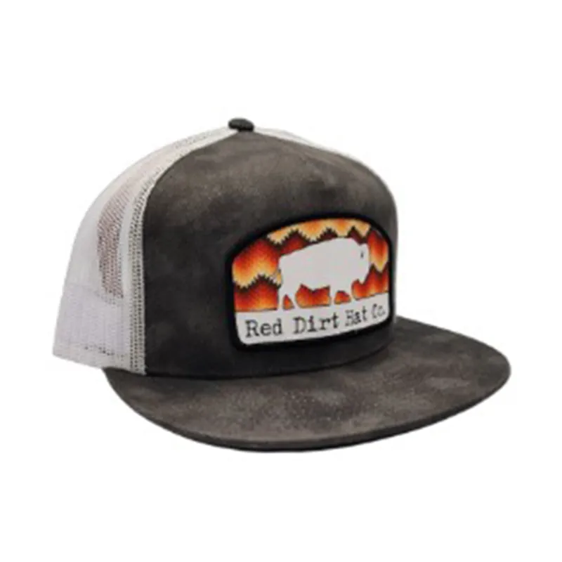 Red Dirt Sear Black/White Cap made by Western Edge