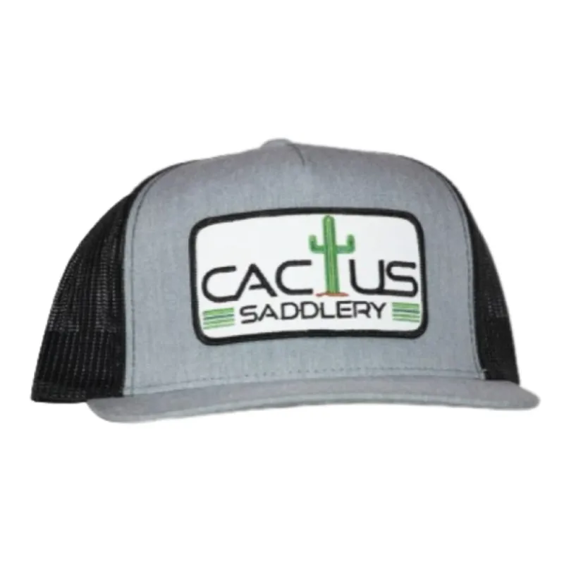 Red Dirt Cactus Heather & Grey Cap made by Western Edge