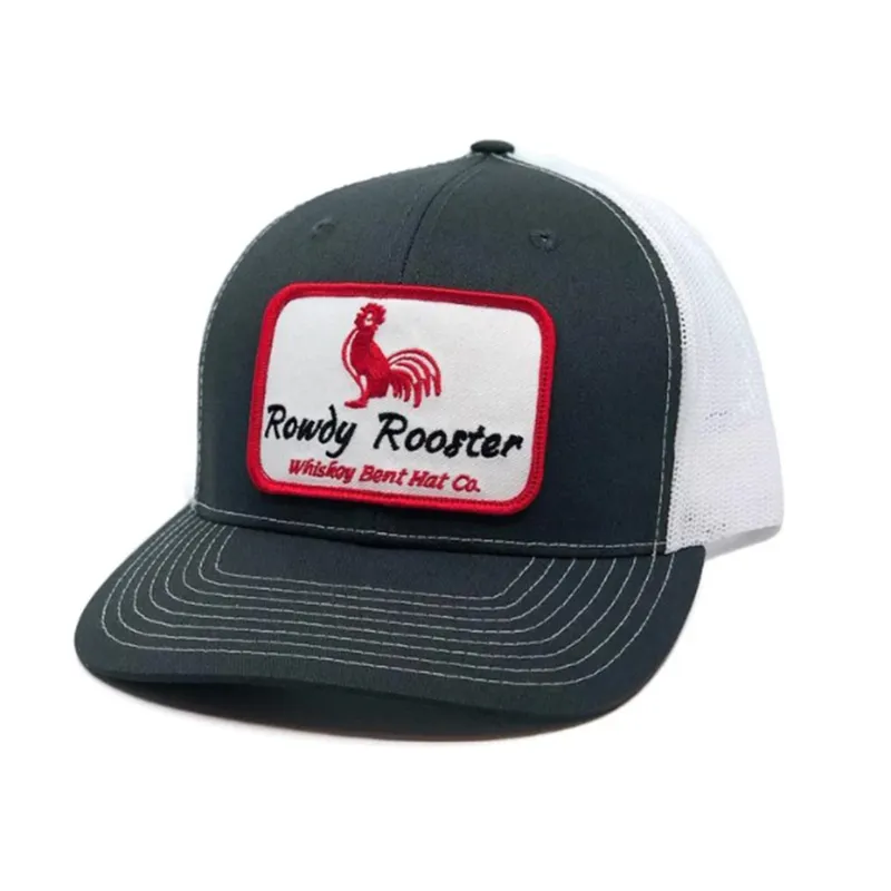 Whiskey Bent Rowdy Rooster Cap made by Western Edge