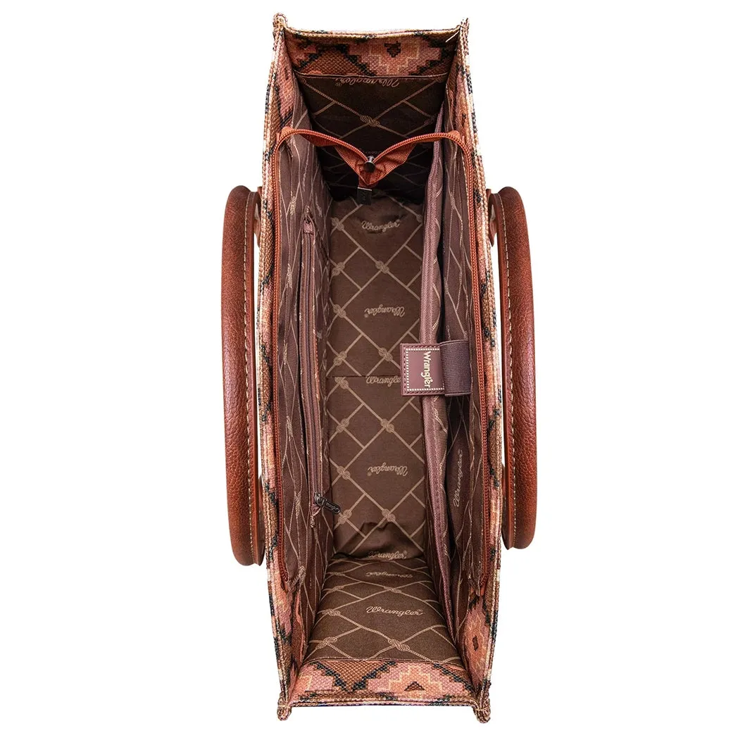 Wrangler Large Southwest Tote sold by Western Edge product image thumbnail 2