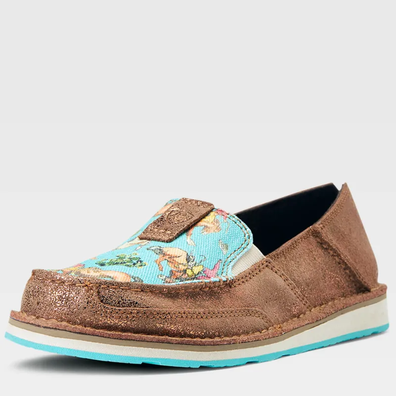 Ariat Turquoise Metallic Cruiser made by Ariat