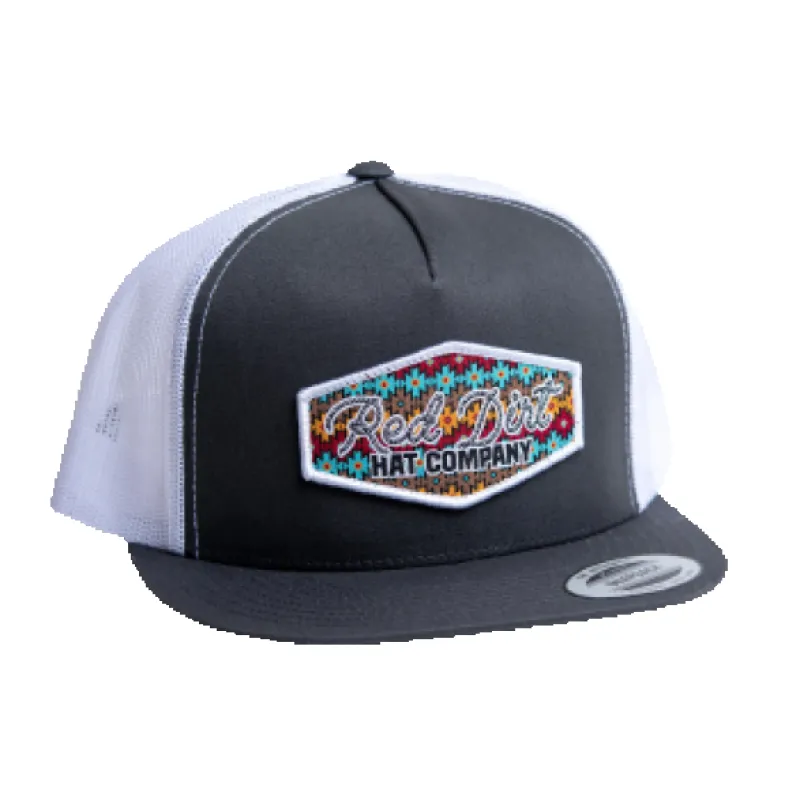 Red Dirt Charcoal Lasso Cap made by Western Edge