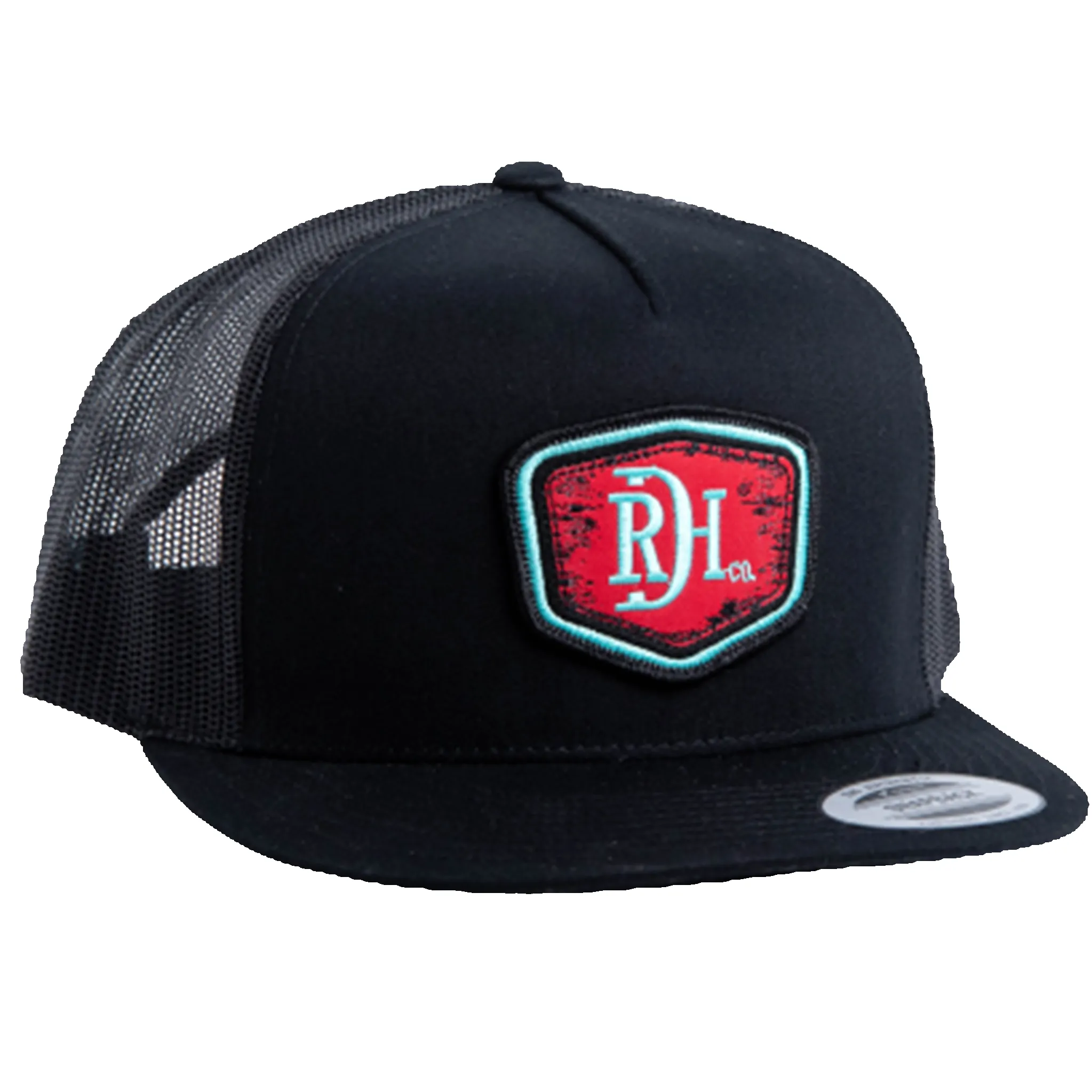 Red Dirt Shield Black/Black Cap sold by Western Edge