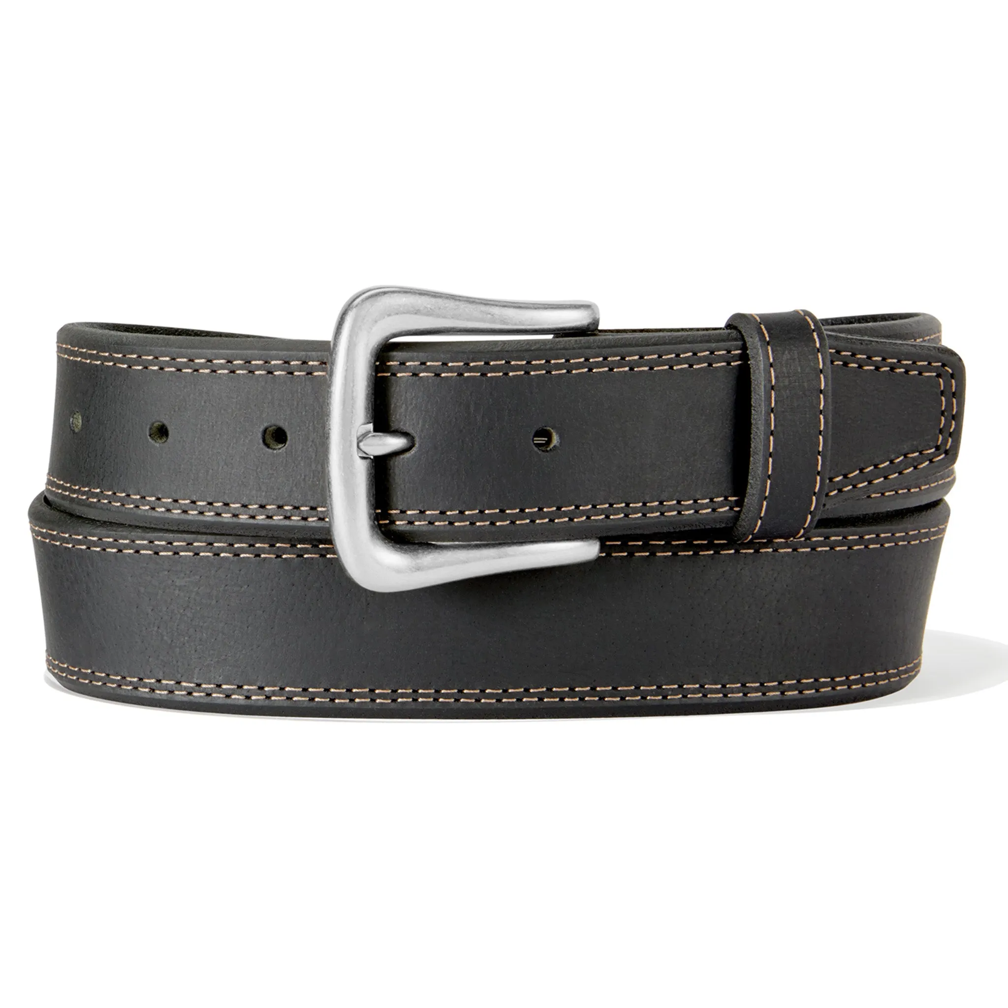 Justin Men's Black Carson Belt sold by Western Edge