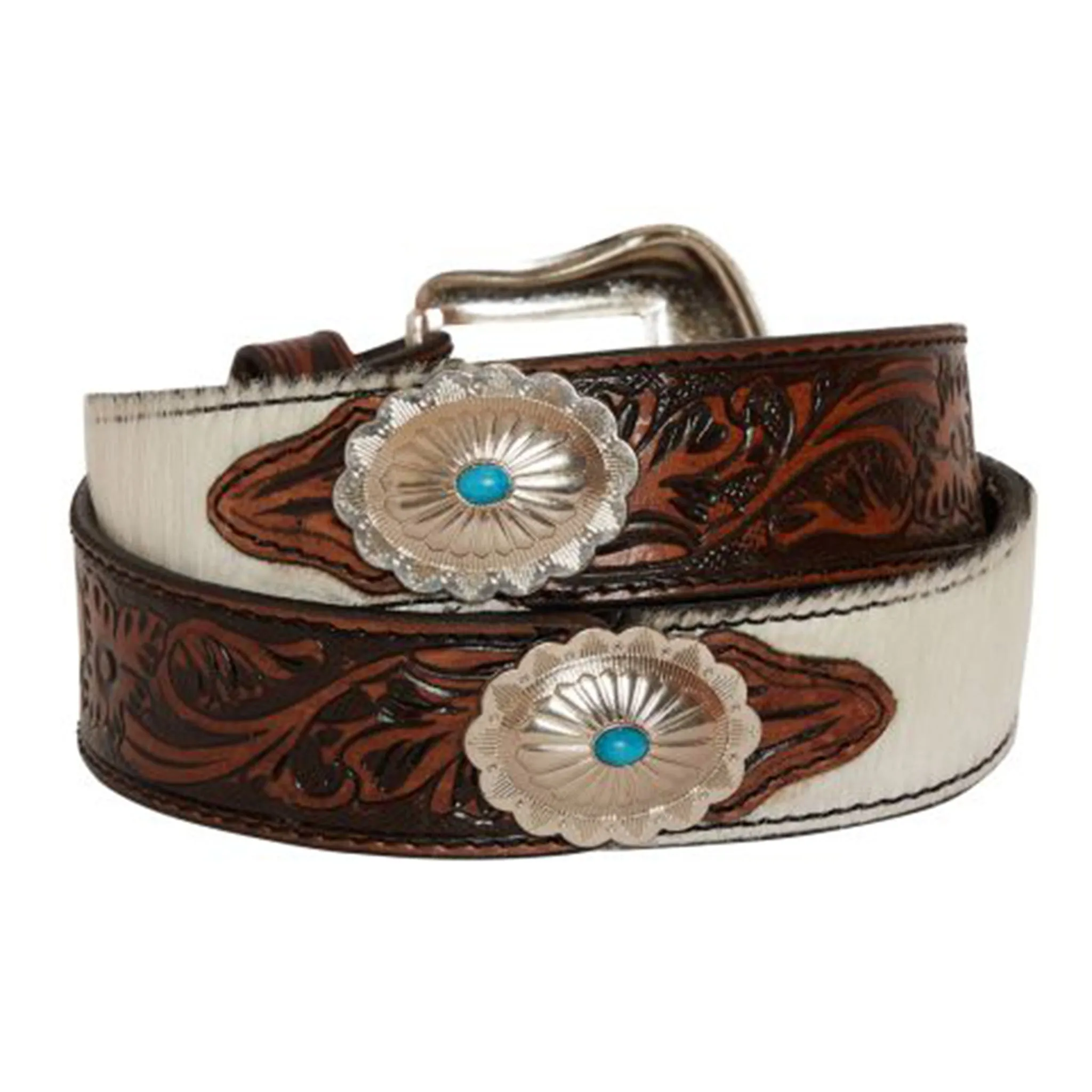 Myra Bags Women's Turquoise Tooled Belt sold by Western Edge product image thumbnail 3