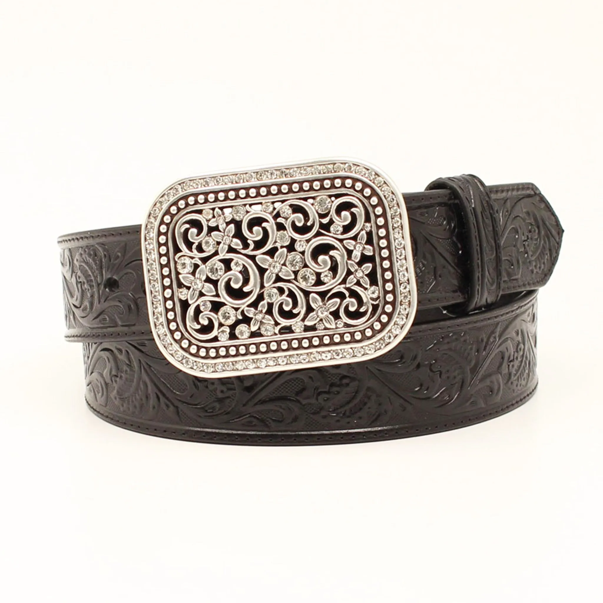 Ariat Women's Black Fillagree Belt sold by Western Edge