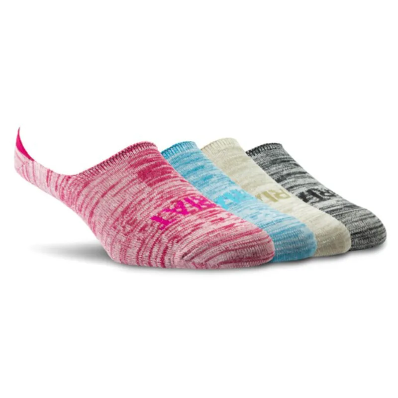 Ariat Women's Heather Rainbow No Show 4 Pack Sox sold by Western Edge
