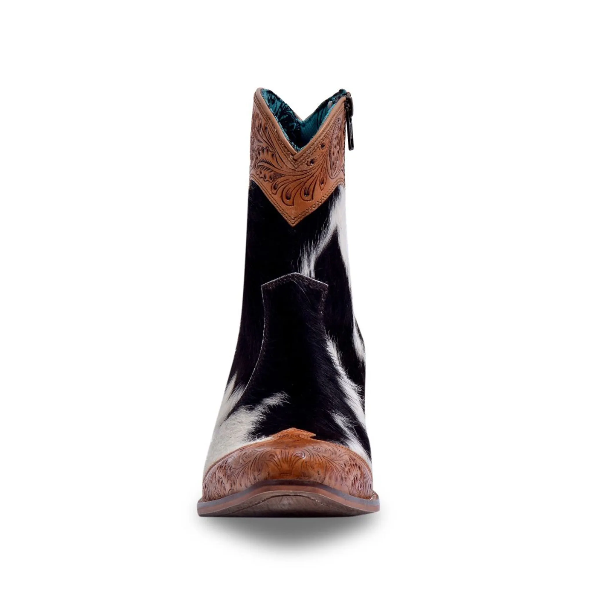 Myra Women's Hide/Tooled Bootie sold by Western Edge product image thumbnail 3