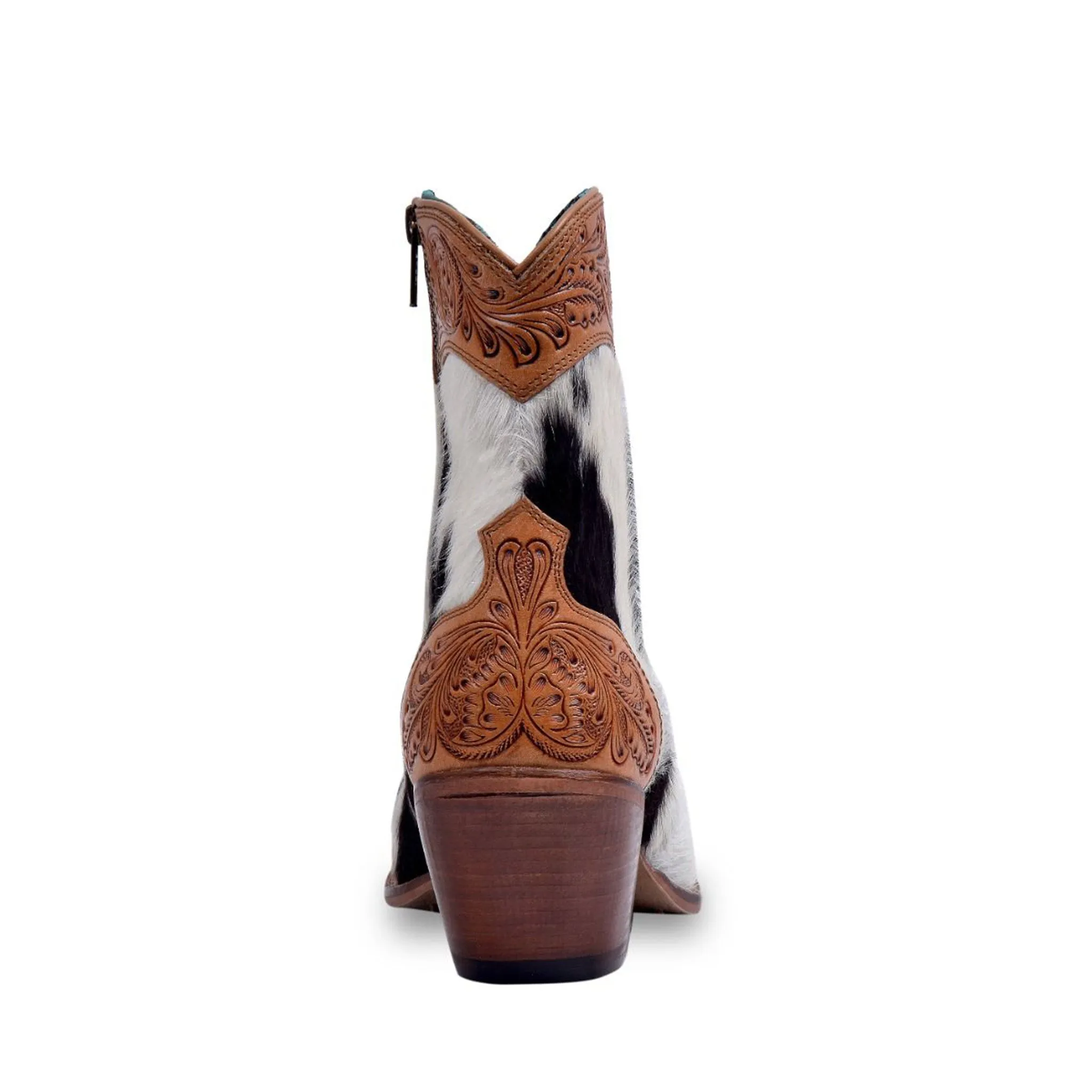 Myra Women's Hide/Tooled Bootie sold by Western Edge product image thumbnail 4