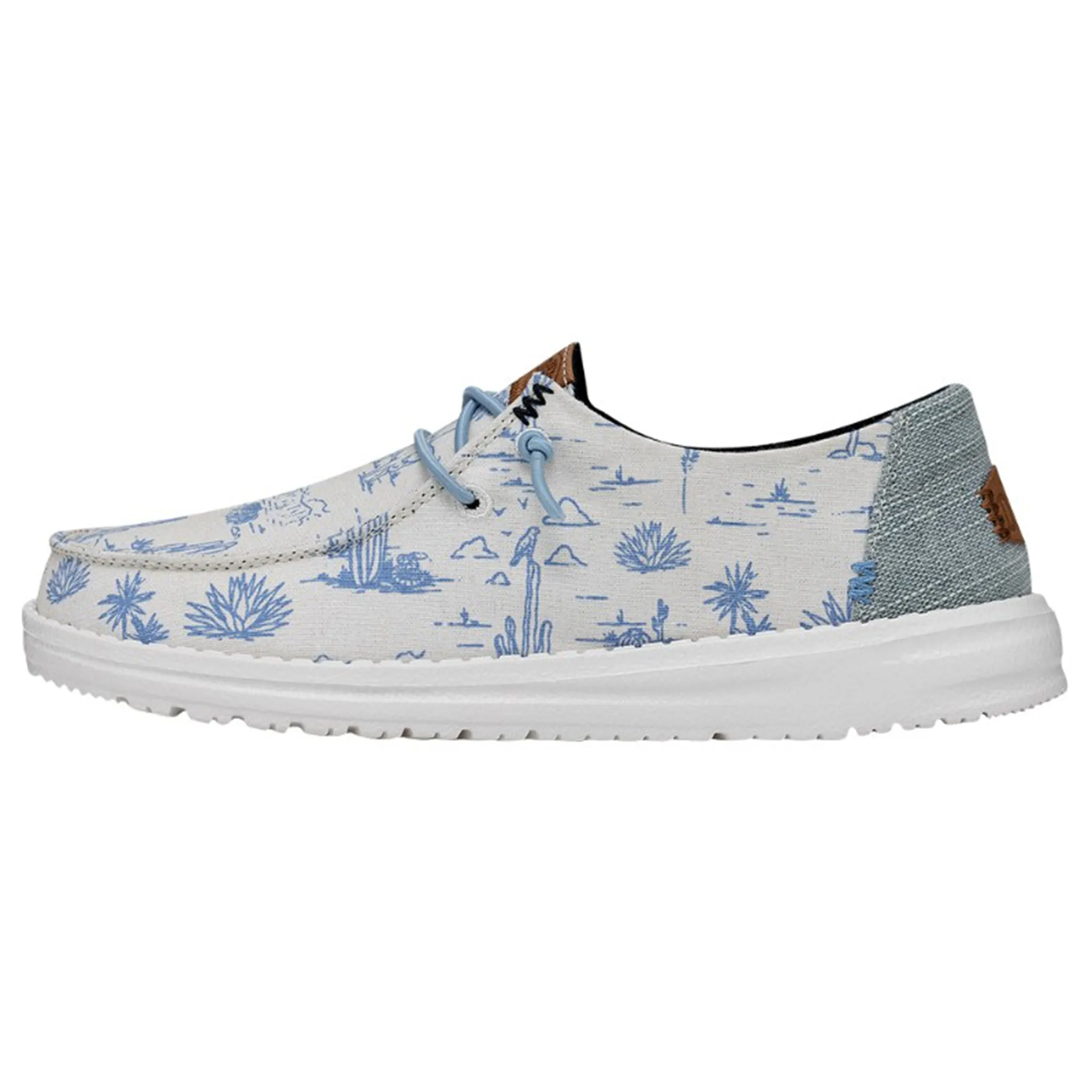 Hey Dude Wendy Desert Cream/Blue sold by Western Edge product image thumbnail 3