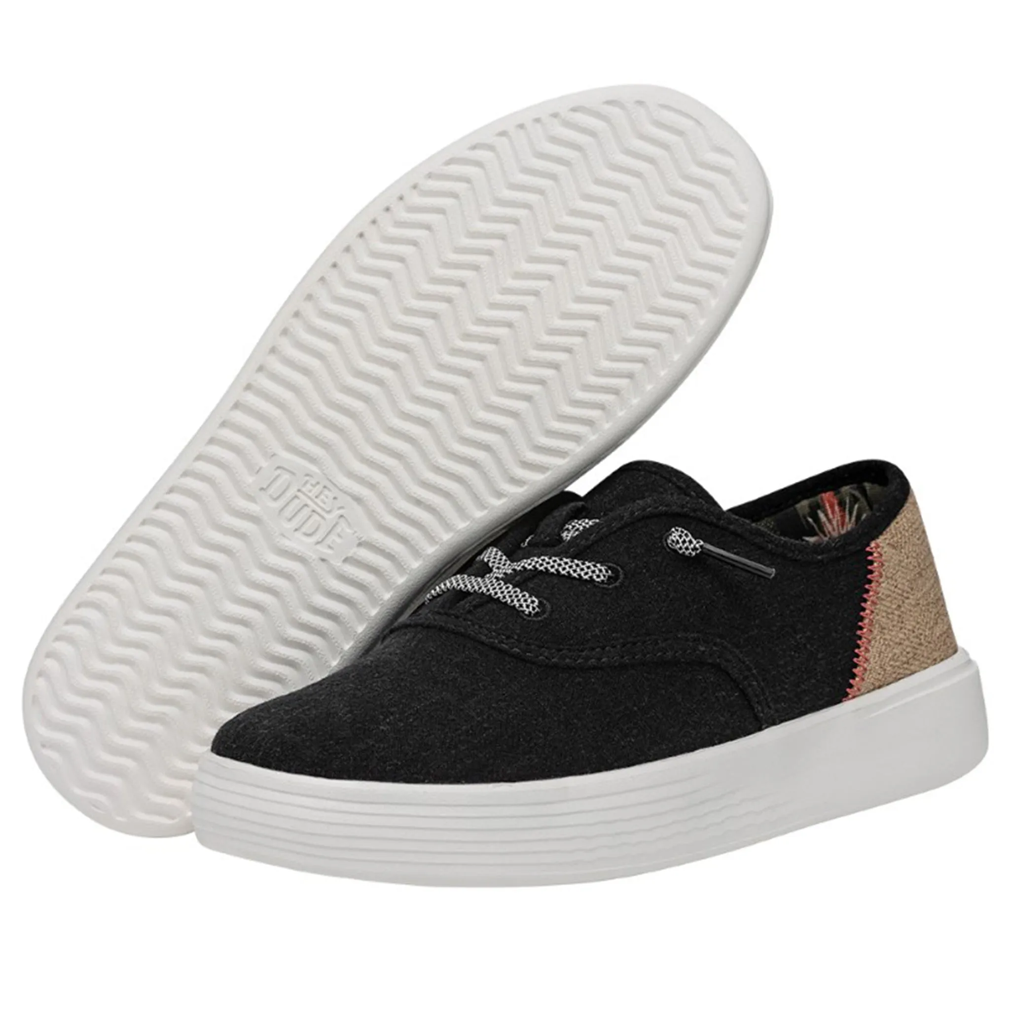 Hey Dude Women's Conway Craft Linen Black sold by Western Edge product image thumbnail 2