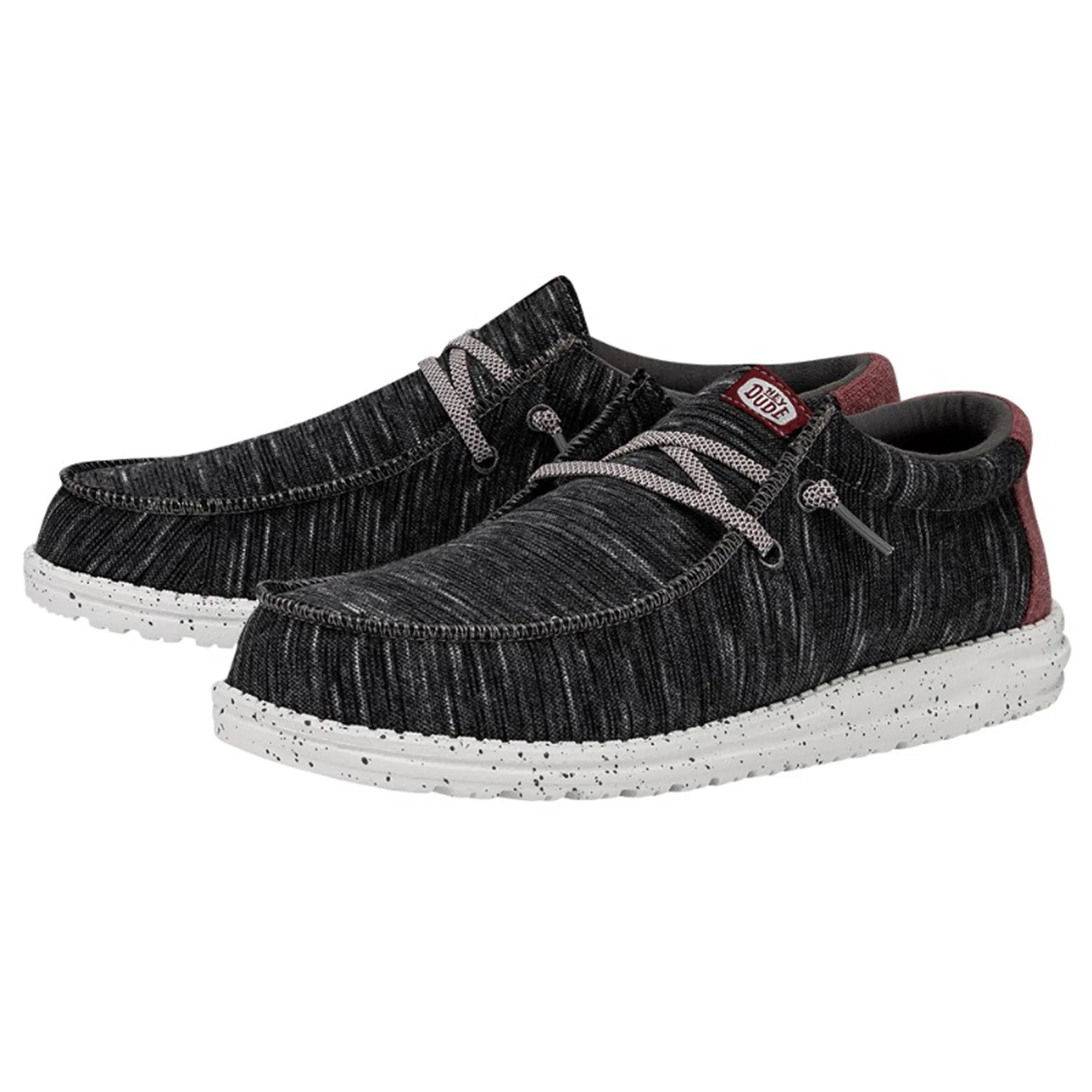 Hey Dude Men's Wally Jersey Black sold by Western Edge