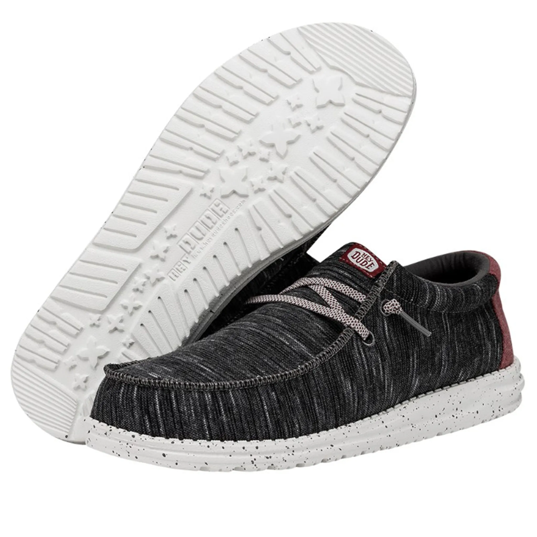 Hey Dude Men's Wally Jersey Black sold by Western Edge product image thumbnail 2