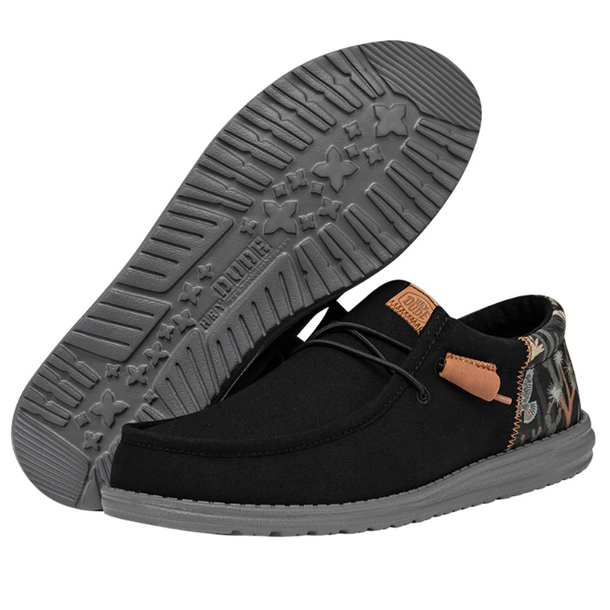 Hey Dude Men's Wally Funk Oasis Black sold by Western Edge product image thumbnail 2
