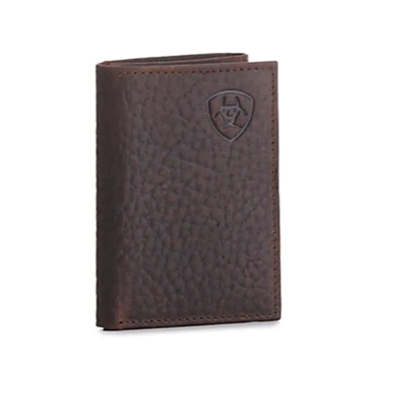 Ariat Men's Trifold Logo Wallet made by Ariat