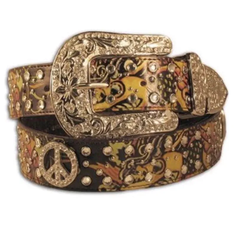 Nocona Women's Tattoo Peace Belt made by Nocona