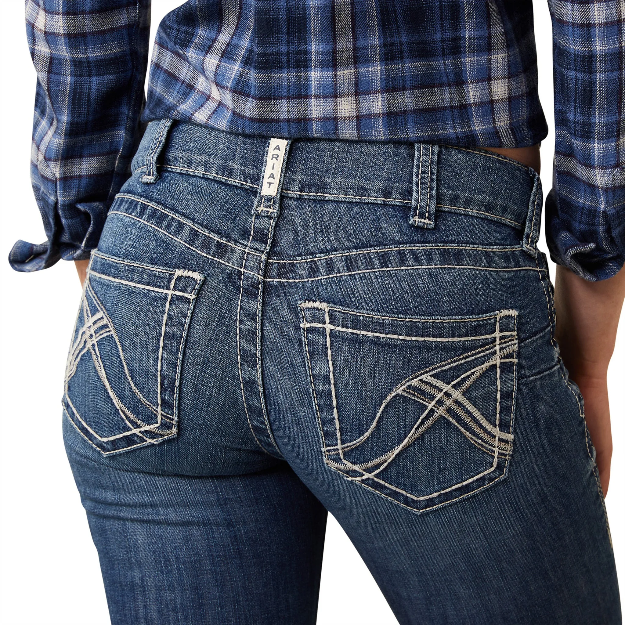 Ariat Women's R.E.A.L. Miriam Irvine Bootcut Jeans sold by Western Edge product image thumbnail 4