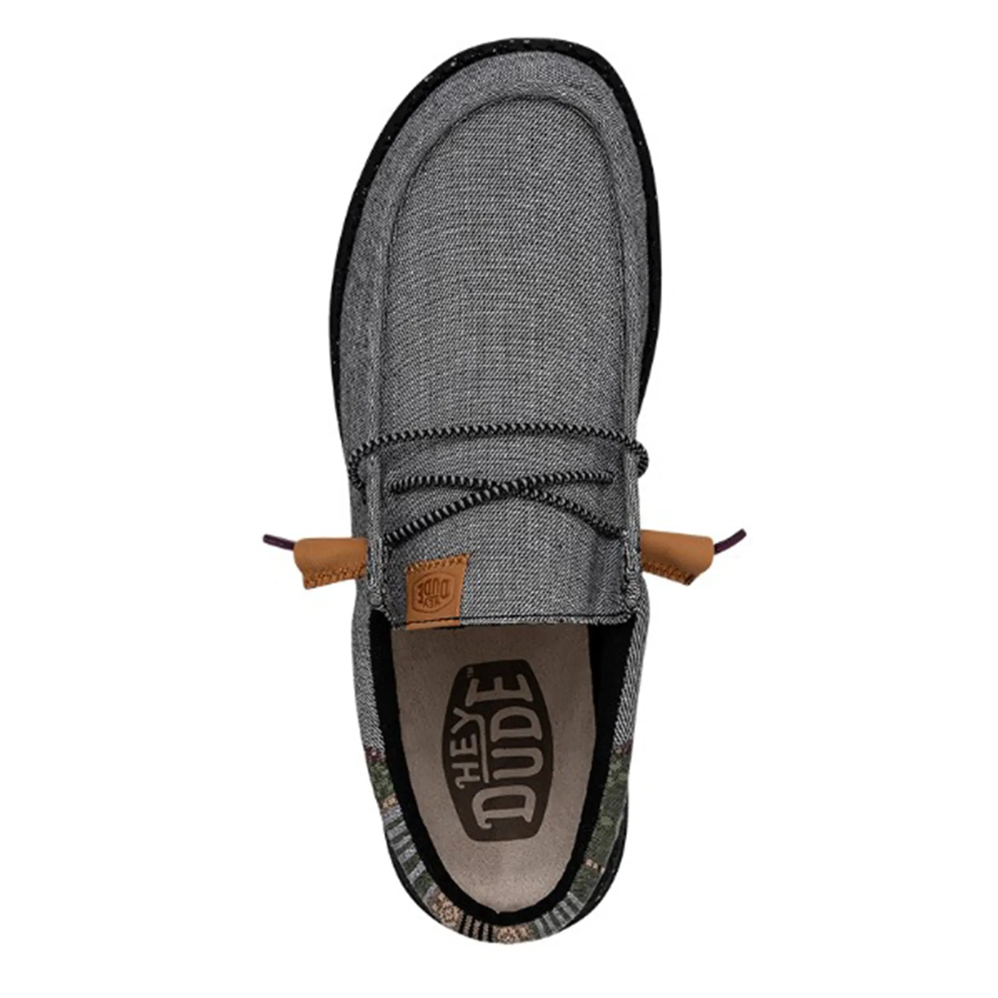Hey Dude Men's Wally Funk Baja Black sold by Western Edge product image thumbnail 5