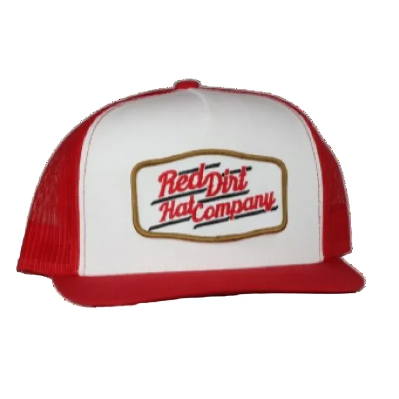 Red Dirt Red Belt Buckle Cap made by Western Edge