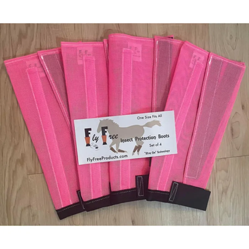 Fly Free Insect Protection Boots - Pink made by Western Edge