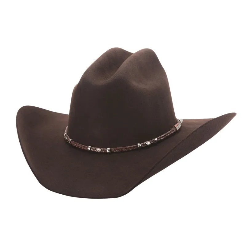 Montecarlo Bullhide Gholson Choc 4X Cowboy Hat made by Western Edge