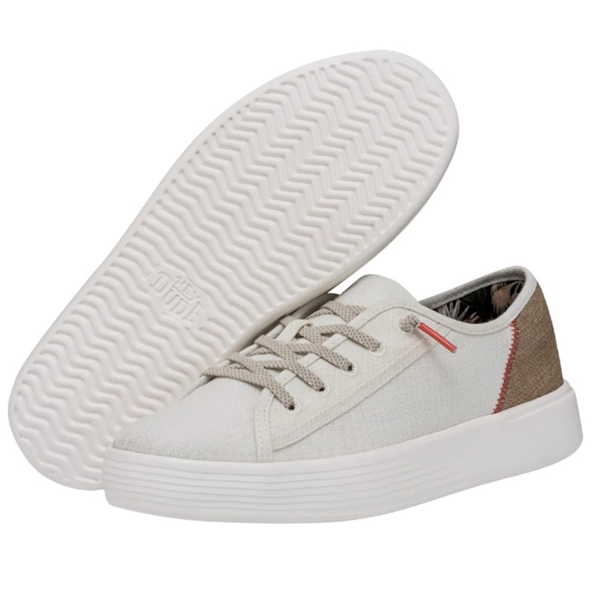 Hey Dude Women's Cody Craft Linen White Shoes sold by Western Edge product image thumbnail 2