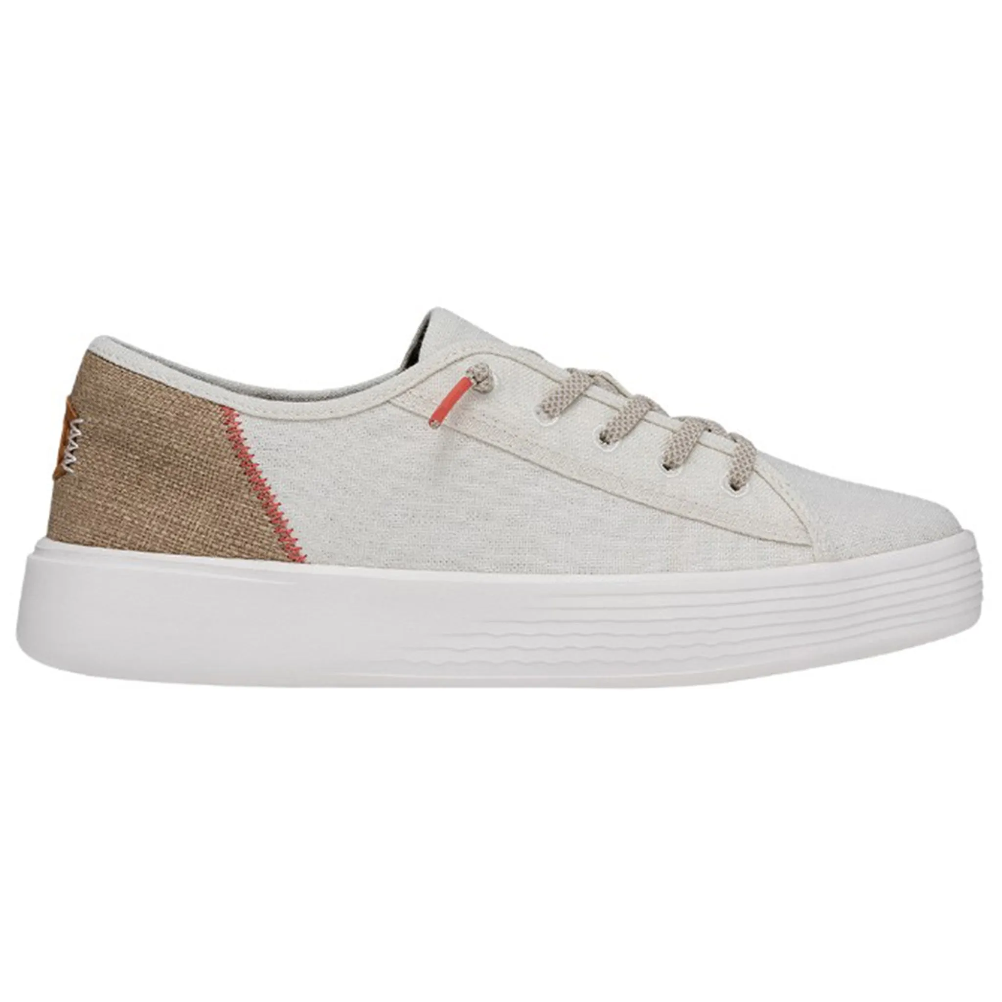 Hey Dude Women's Cody Craft Linen White Shoes sold by Western Edge product image thumbnail 4