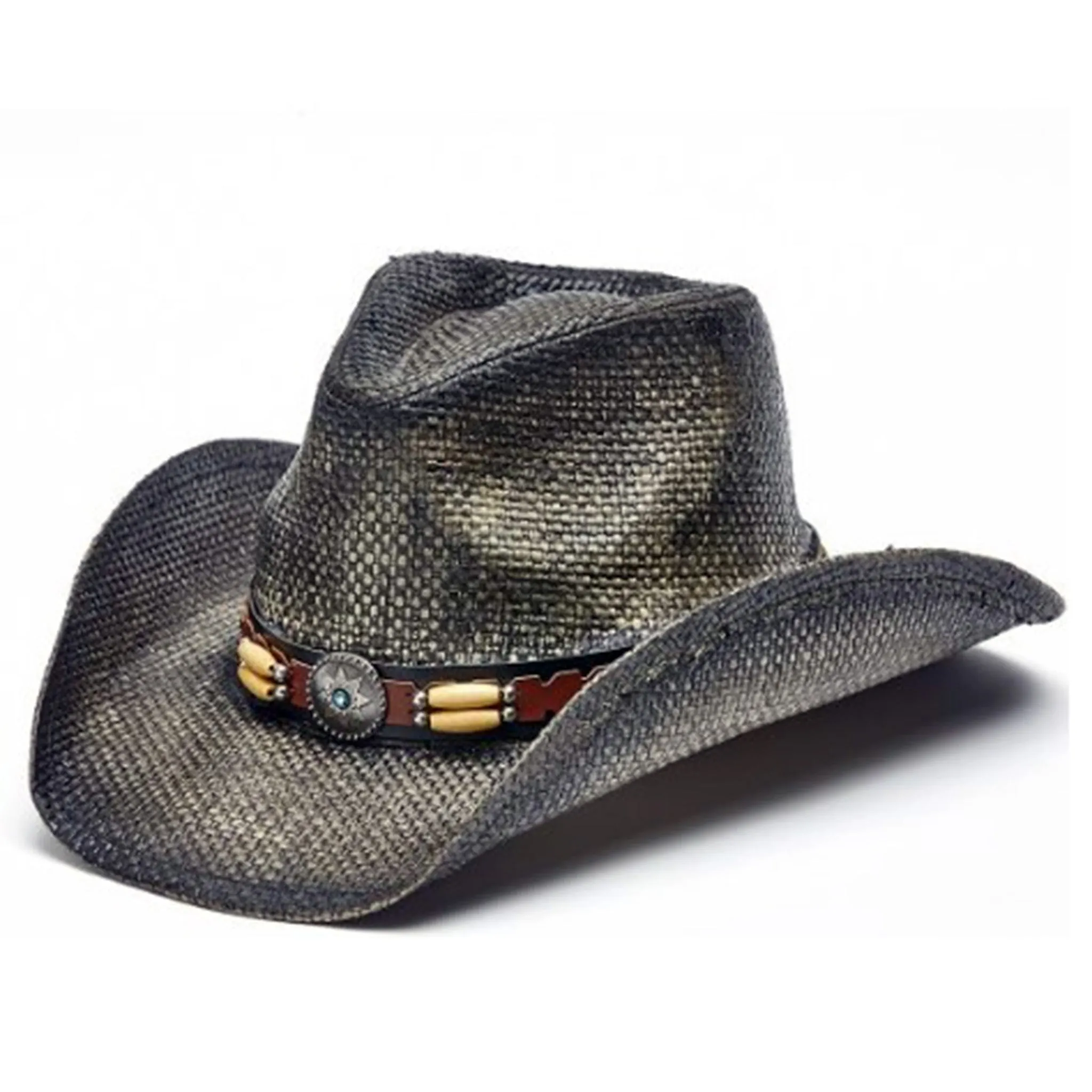 Black Toyo Straw Hat sold by Western Edge