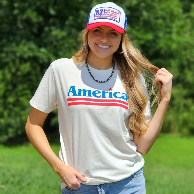 America Tee made by Western Edge