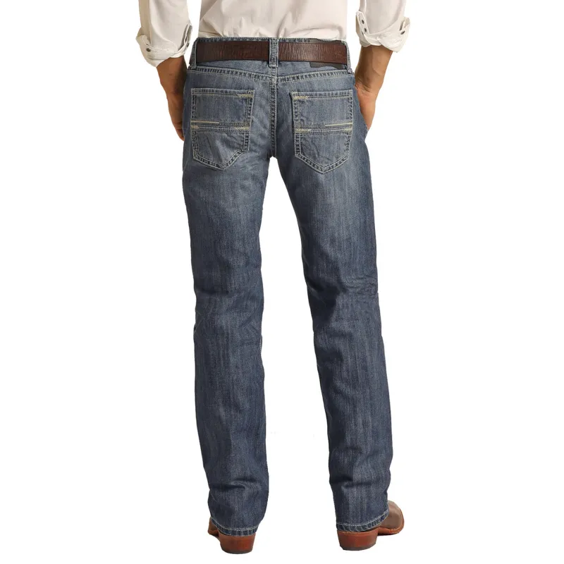 Men's Pistol Straight Leg Rock & Roll Jean made by Western Edge