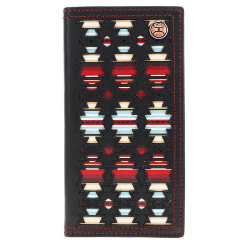 Hooey Black & Serape Wallet Check Book made by Western Edge
