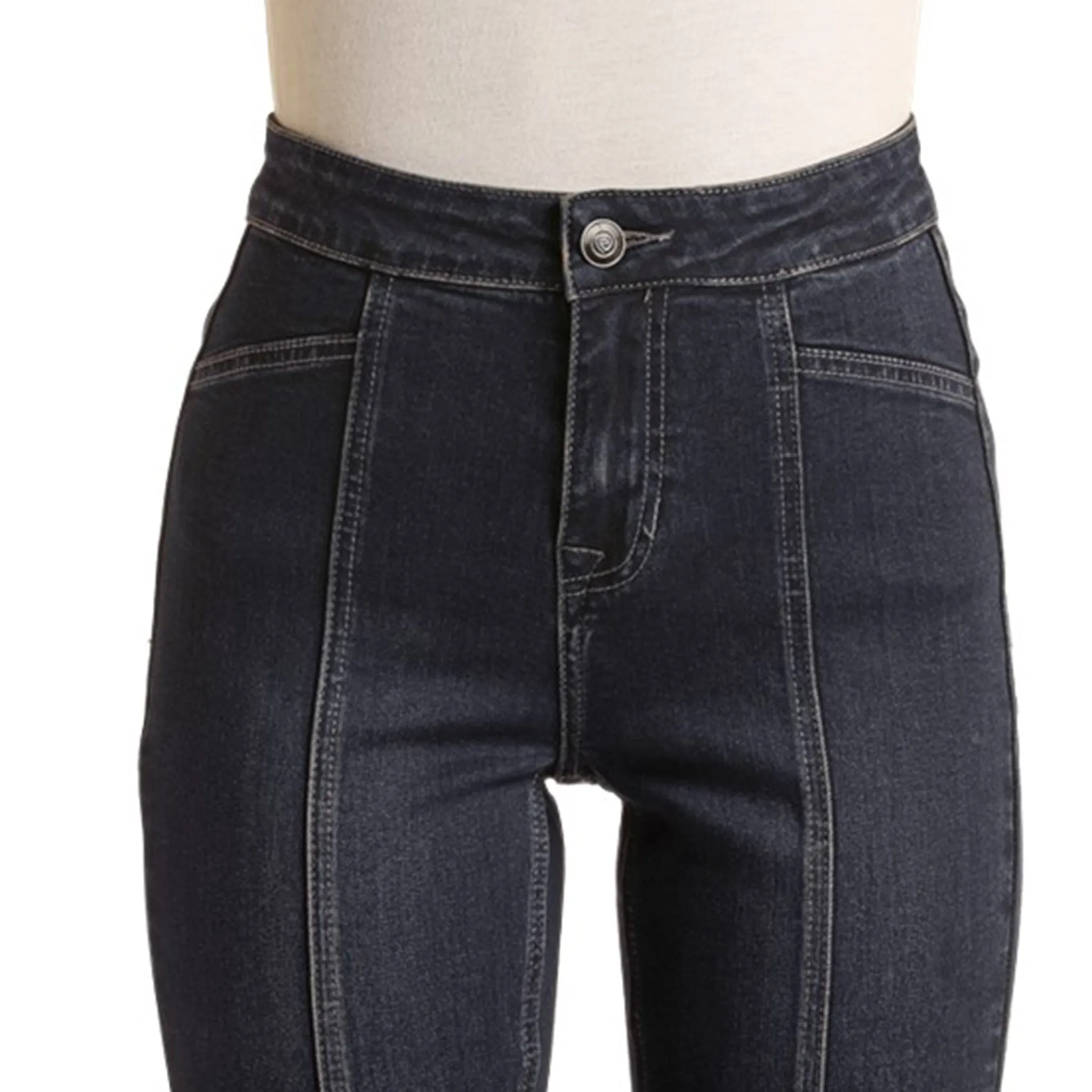 Rock & Roll Cowgirl Front Seam Bell Bottom Jeans sold by Western Edge product image thumbnail 4