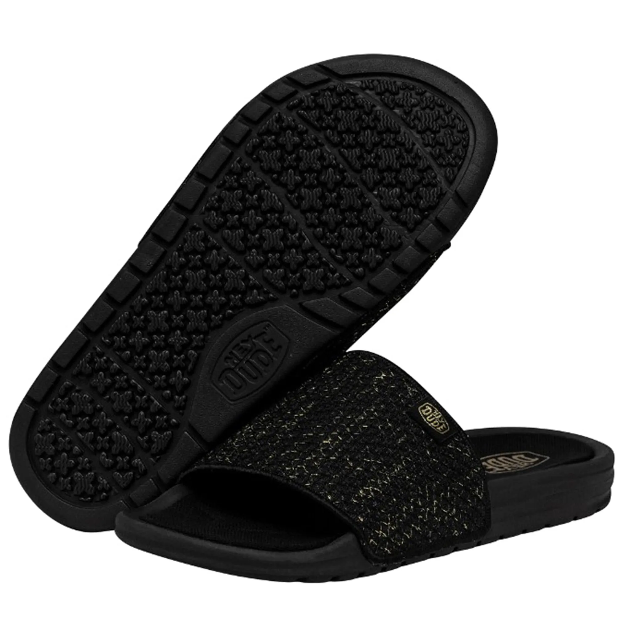 Hey Dude Women's Chandler Knit Black Slide sold by Western Edge product image thumbnail 2