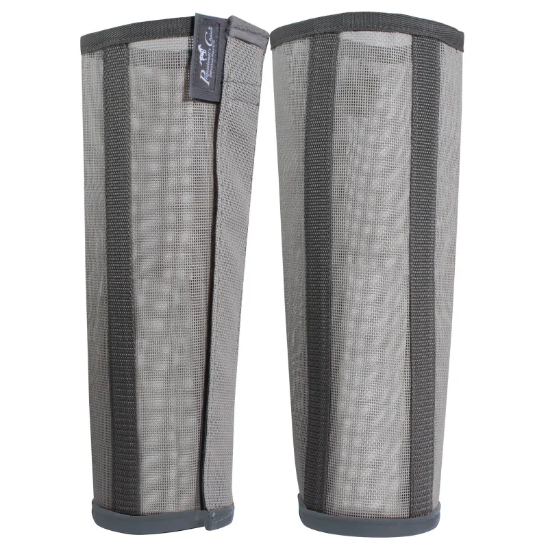 Professional's Choice Medium Charcoal Deluxe Fly Boots made by Western Edge