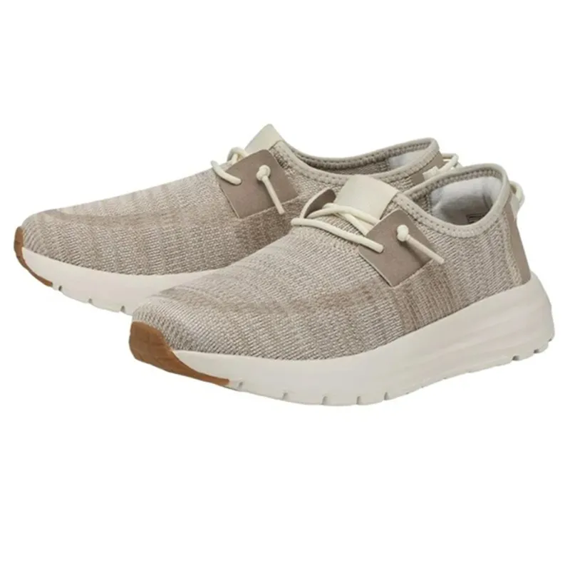Hey Dude Ladies Sirocco Neutral Sneakers sold by Western Edge