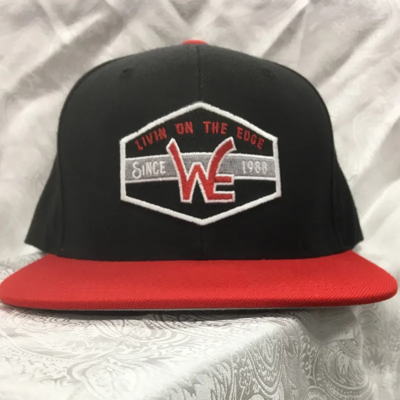 Western Edge Black and Red Logo Cap made by Western Edge
