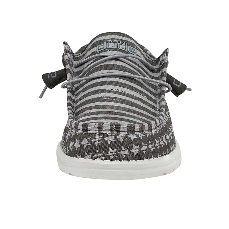 Hey Dude Wally Greyed Patriot sold by Western Edge product image thumbnail 3