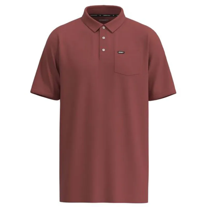 Hooey Men's "Hot Shot" Marsala Polo made by Western Edge