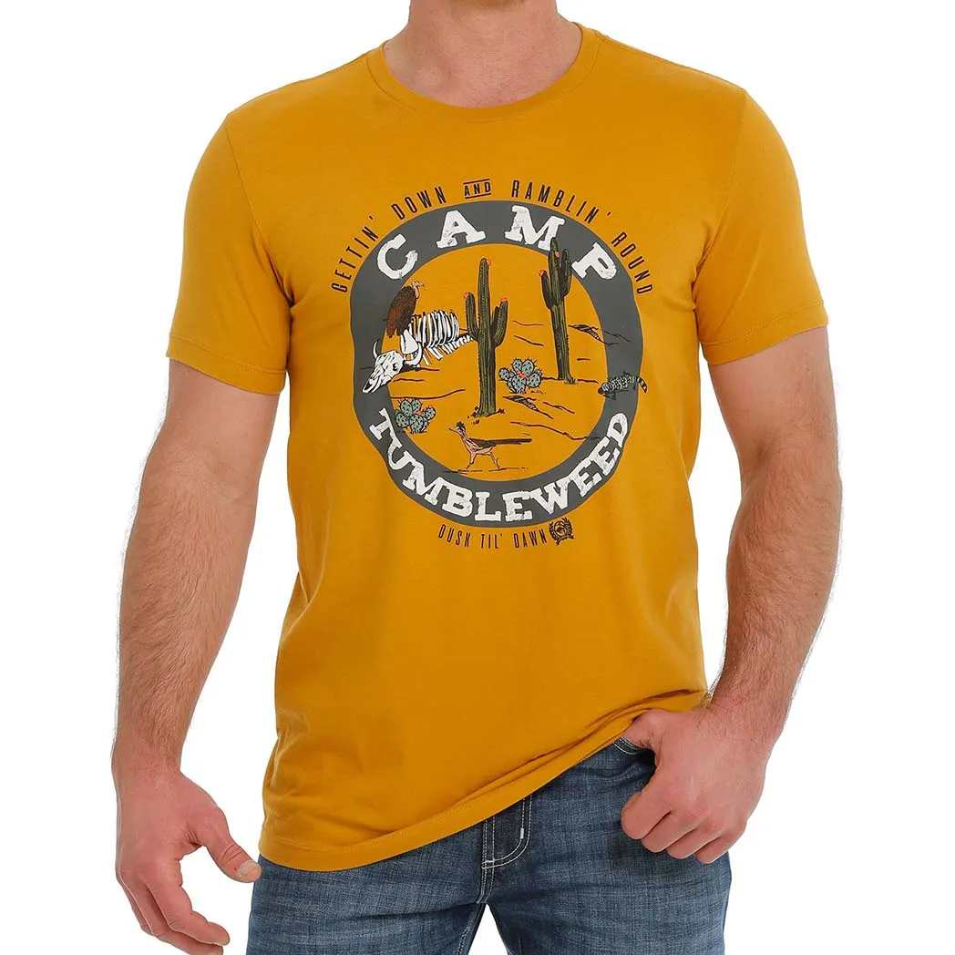 Cinch Gold Tumbleweed Tee sold by Western Edge