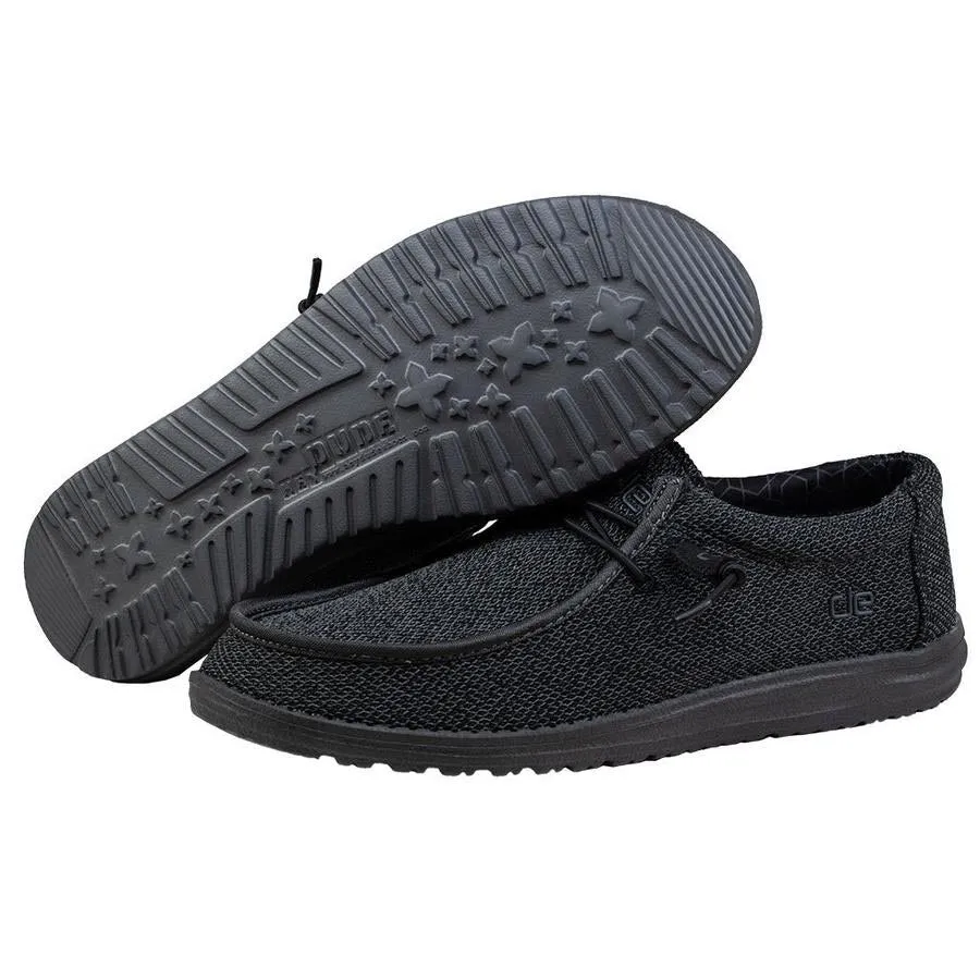 Hey Dude Black Micro Wally Sox Casual Shoe sold by Western Edge product image thumbnail 2