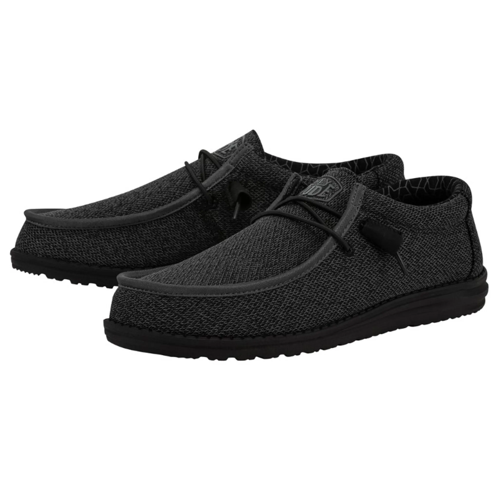 Hey Dude Black Micro Wally Sox Casual Shoe sold by Western Edge