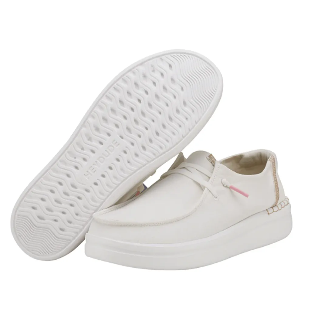 Hey Dude Wendy Rise Sparkle White sold by Western Edge product image thumbnail 2