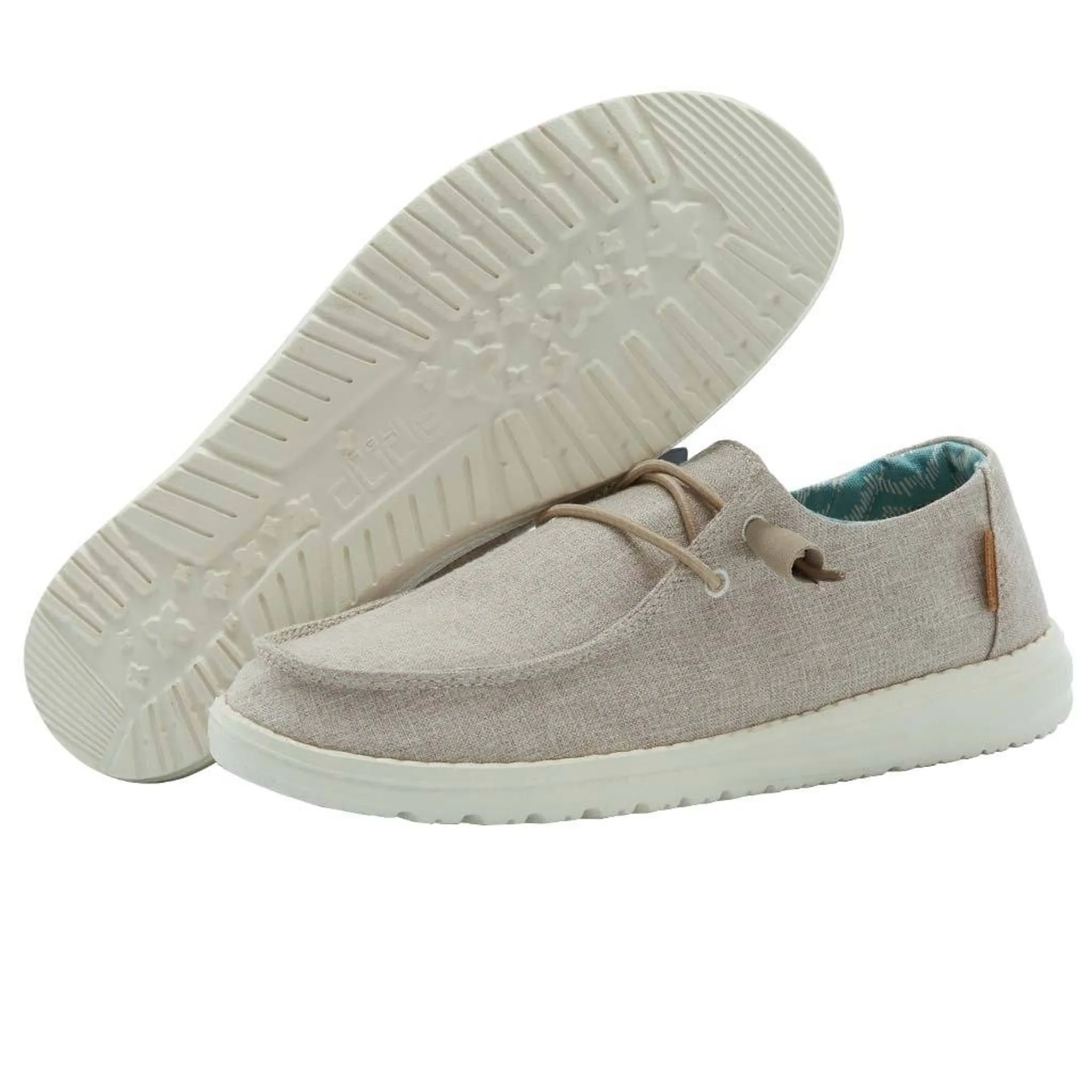 Hey Dude Wendy Chambray Beige Shoe sold by Western Edge product image thumbnail 2
