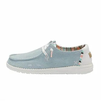 Hey Dude Wendy Boho Light Denim sold by Western Edge
