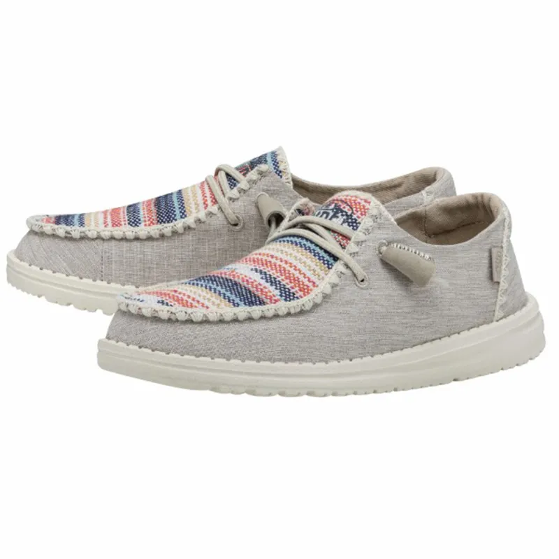 Hey Dude Women's Wendy White Boho Blanket Bryce sold by Western Edge